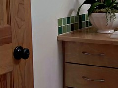 Badkamer, Hardcore, Latijnse vrouw, Shemale, Douche