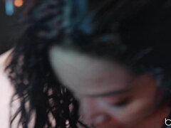 Asiatique, Brunette brune, Éjaculer dans la bouche, Tir de sperme, Marrant, Hard, Seins naturels, Chatte