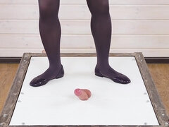 Enthousiasteling, Aziatisch, Bondage discipline sadomasochisme, Gebondenheid, Voeten, Gezichtspunt, Ruw, Schoenen