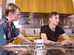 ブロンド, カップル, Hd, 熟年, 淫乱熟女, ロシア人, ショートヘア, オッパイの