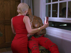 ブロンド, フェラチオ, 茶髪の, 巨乳な, ドレス, Hd, オナニー, 自然山雀