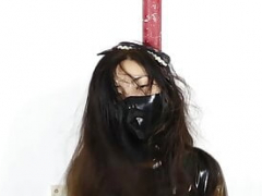 Asiatique, Bondage domination sadisme masochisme, Latex, Cuir, Massage, Orgasme, Caoutchouc, Solo