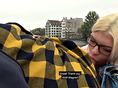Leie, Tussi, Deutsch, Hotel, Im freien, Pov, Öffentlich, Realität