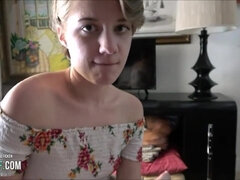 Amateur, Rubia, Corrida, Casero, Adolescente