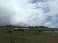 Leie, Strand, Freundin, Behaart, Im freien, Pov, Öffentlich, Elasthan