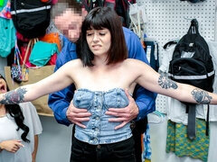 デカ尻, デカチン, デカパイ, フェラチオ, バック, 女 人男 人, ガリガリ, ティーン