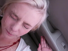 Blonde, Car, Doggystyle, Hd, Natural tits, Pov, Teen, Tits