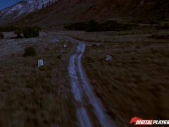 美女, ブーツ, 顔射, ハードコア, ヒール, アウトドア, 現実, スカート