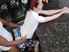 Amateur, Culo, Verga grande, Mamada, Morena, Hd, Interracial, Medias largas