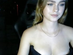 Blondine, Nahaufnahme, Studentin, Fingern, Orgasmus, Muschi, Russisch, Netzkamera