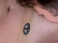 Klietelaar, Sperma in gezicht, Likken, Natuurlijk, Orgasme, Klein, Strak, Tieten likken