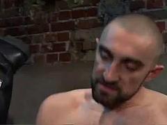 アナル, デカチン, フェラチオ, カップル, ゲイ, 手コキする, マッサージ, 筋肉