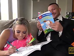 Grosser arsch, Grosser schwanz, Blondine, Blasen, Britisch, Vollbusig, Milf, Rau