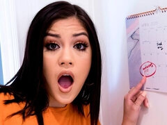 Asiatisch, Blasen, Braunhaarige, Hundestellung, Natürlichen titten, Dürr, Jungendliche (18+), Titten