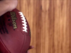 デカ尻, フェラチオ, 茶髪の, イく瞬間, 手コキする, オーガズム, 濡れ, ヤリマンの