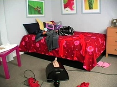 Blondine, Masturbation, Nippel, Muschi, Rasiert, Solo, Spielzeuge