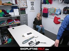 Big Ass MILF Shoplifter Lisey Sweet Caught With Jewelry Fucked By Officer After Deal