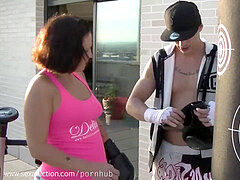 Verga grande, Europeo, Latina, Afeitado, Español, Tatuaje