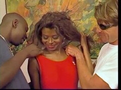 Anal, Cul à la bouche, Beauté, Grosse bite, Noire, Sucer une bite, Éjaculer dans la bouche, Plan cul à trois