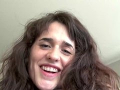 Leie, Blasen, Braunhaarige, Spermaladung, Handjob, Geld, Höschen, Spanisch