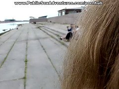 Anal, Blonde, Sucer une bite, Masturbation, De plein air, Public, Chatte, Ados anal