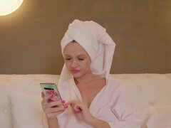 最高, デカチン, デカパイ, ブロンド, 巨乳な, 手コキする, Hd, 淫乱熟女