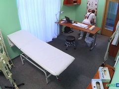 Arschlecken, Arzt, Hundestellung, Lecken, Krankenschwester, Büro, Pov, Muschi