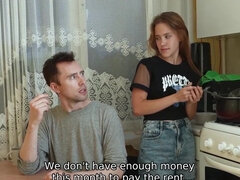 Morena, Papá, Cocina, Lamidas, Coño, Ruso, Afeitado, Adolescente