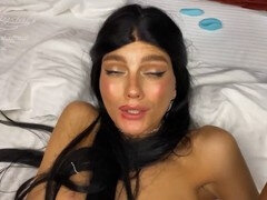 アナル, フェラチオ, 足, 足コキ, お金, スパンデックス, ヤリマンの