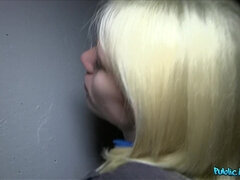 Amateur, Blonde, Blowjob, Car, Facial, Handjob, Outdoor, Pov
