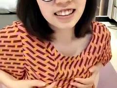 Asiático, Chino, Masturbación, Madres para coger, Solo, Juguetes, Camara web, Esposa