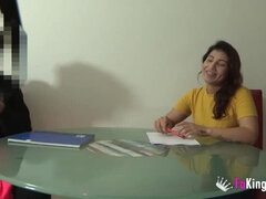Hot Latina Teacher Anais Fakings Fucks Students in Classroom