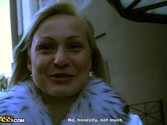 Blonde in crazy public fuck adventure