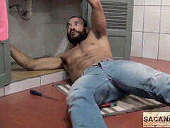 フェラチオ, カップル, ゲイ, キッチン