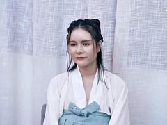 Asiatique, Gros seins, Sucer une bite, Hard, Nénés