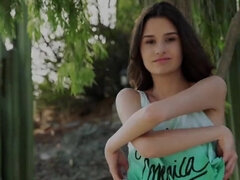 18, 美女, クリトリス, バック, オナニー, 小柄, オマンコ, 一人