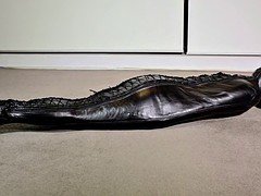 緊縛, ボンデージ, レザー, オーガズム