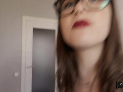 Anal, Verga grande, Loco, Europeo, Gafas, Tetas naturales, Coño, Tetas