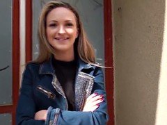 Pickedup euro Melanie cockrides before facial