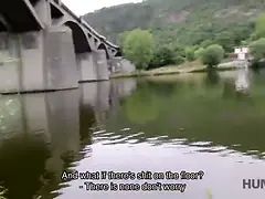 Cuckold observes how his gf nails for money in park