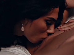美女, デカチン, フェラチオ, ハードコア, キス, オナニー, シーメール, オッパイの