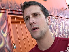 Amateur, Sucer une bite, Tir de sperme, Homosexuelle, Trou de la gloire, Public, Réalité