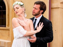 お尻, デカパイ, ブロンド, フェラチオ, 毛深い, キス, ティーン