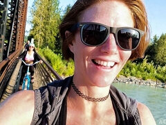 Blonde, Famille, Lunettes, Embrassement, Lesbienne, Léchez, Mère que j'aimerais baiser, Chatte