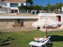 Pijpbeurt, Bruinharig, Hondjeshouding, Erotisch, Hd, Interraciaal, Realiteit, Tiener