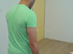 Enthousiasteling, Aziatisch, Grote mammen, Bruinharig, Rondborstig, Fetisj, Natuurlijke tieten, Tieten likken