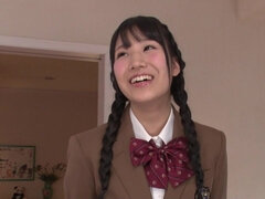 Aziatisch, Kont, Gek, Japaans, Kut duiken, Student, Tiener, Tieten likken