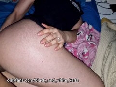 My hot stepsister with a big booty gets her fix of hardcore sex