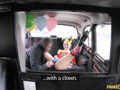 Driver Fucks Cute Valentine Clown Lady Bug