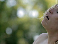 セレブ, イく瞬間, アウトドア, オッパイの